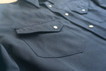 Load image into Gallery viewer, Sta-Tukt Wool Gabardine Pearl Snap Shirt
